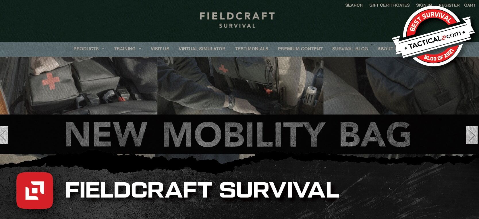 Fieldcraft Survival homepage