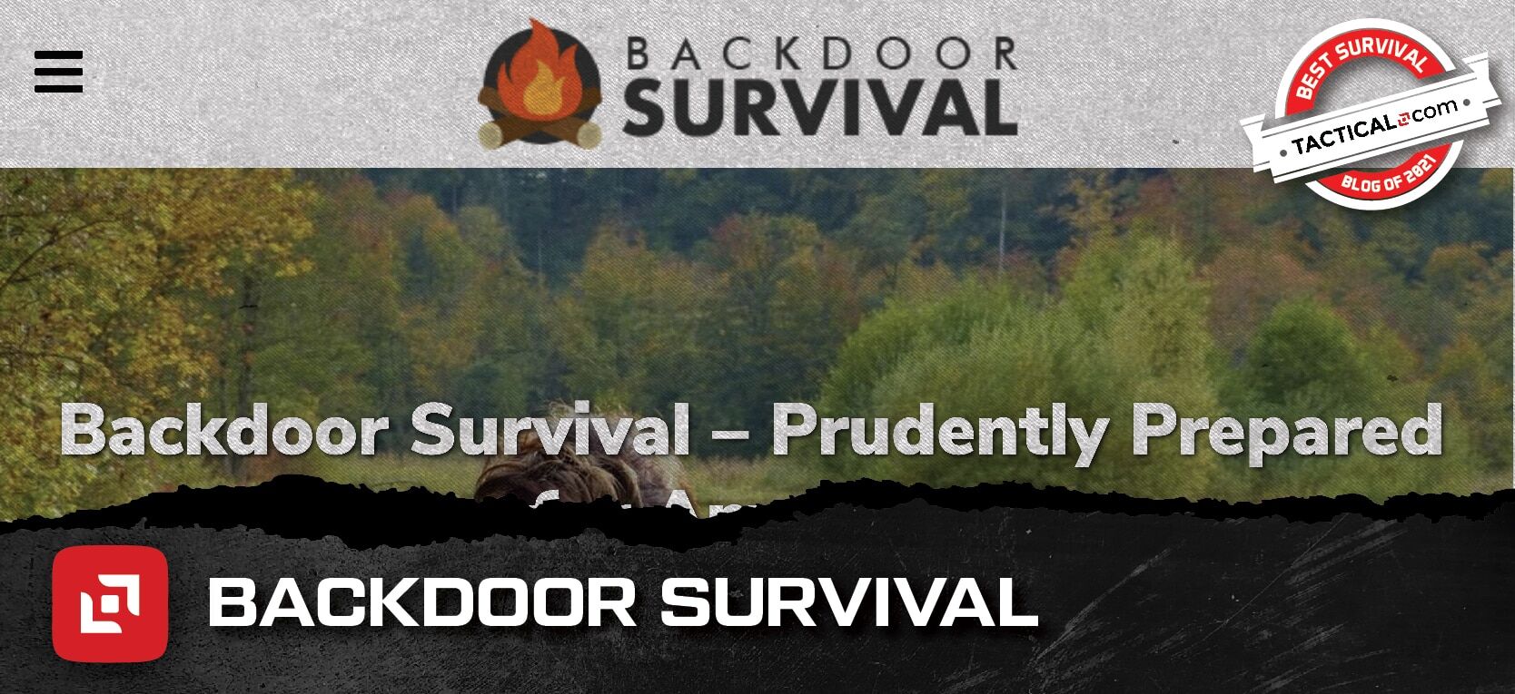 Backdoor Survival homepage