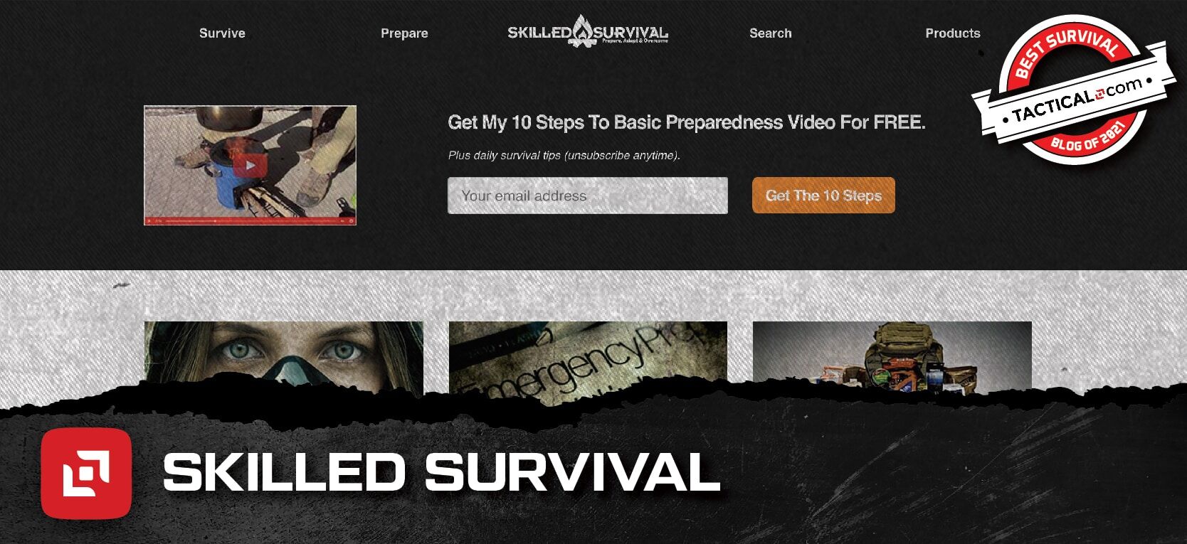 Skilled Survival is one of the top survival blogs we recommend reading