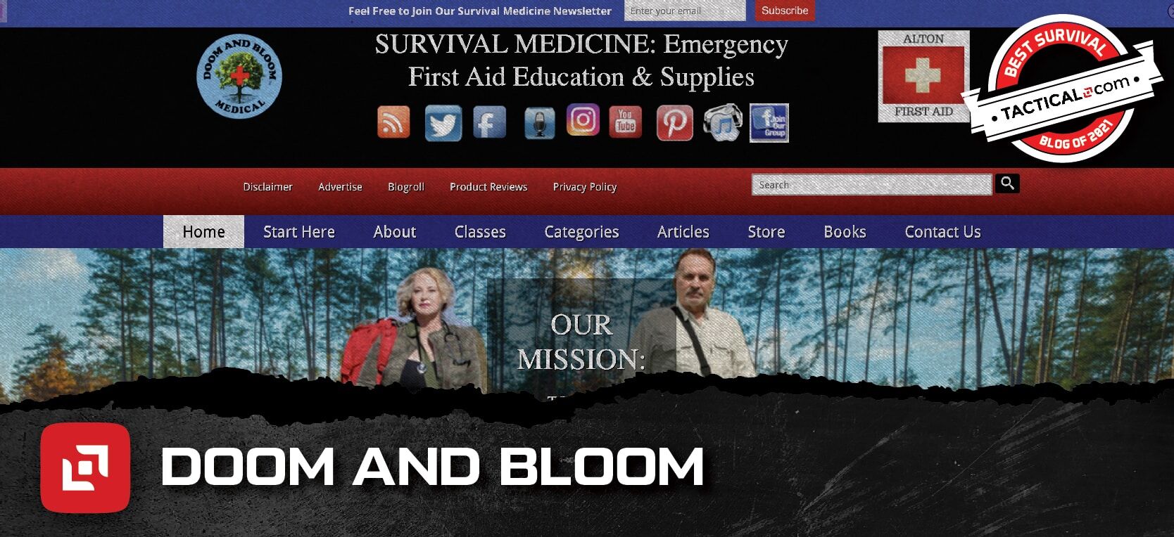 Doom and Bloom homepage